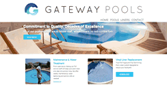 Desktop Screenshot of gatewaypoolsinc.com